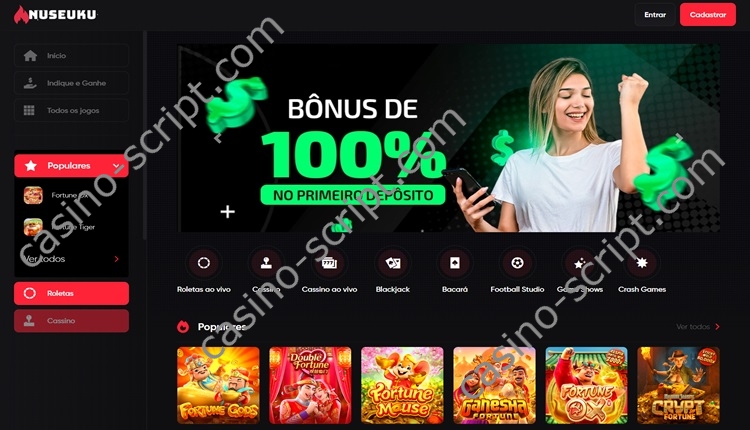 Nuseuku seusistemabet online casino system