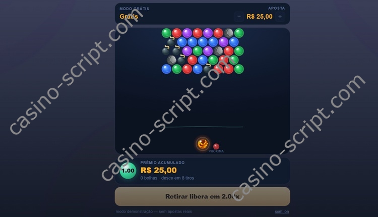 Bubble Blast Casino Game Script with Admin Panel
